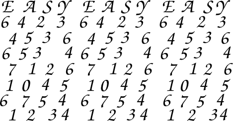 Triple Vision Puzzle: http://chip02.myjsk.net/puzzles/images/puzzle4.png